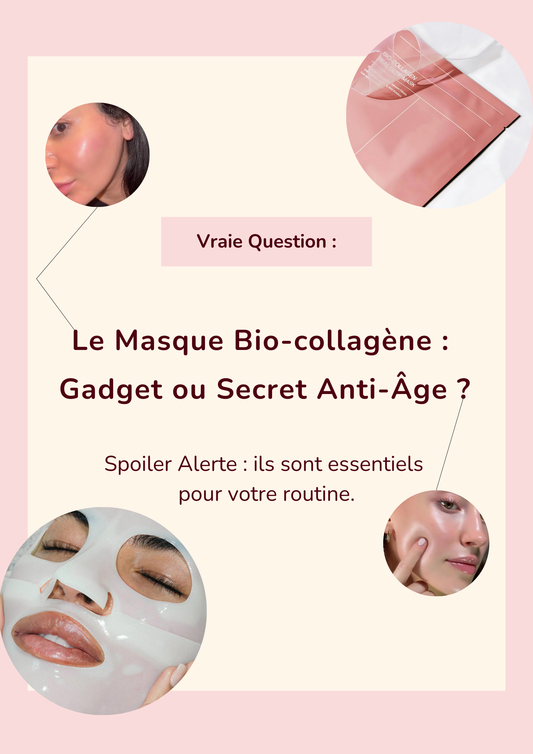 Masque Bio-Collagène | Anti-Âge, Hydratation & Fermeté