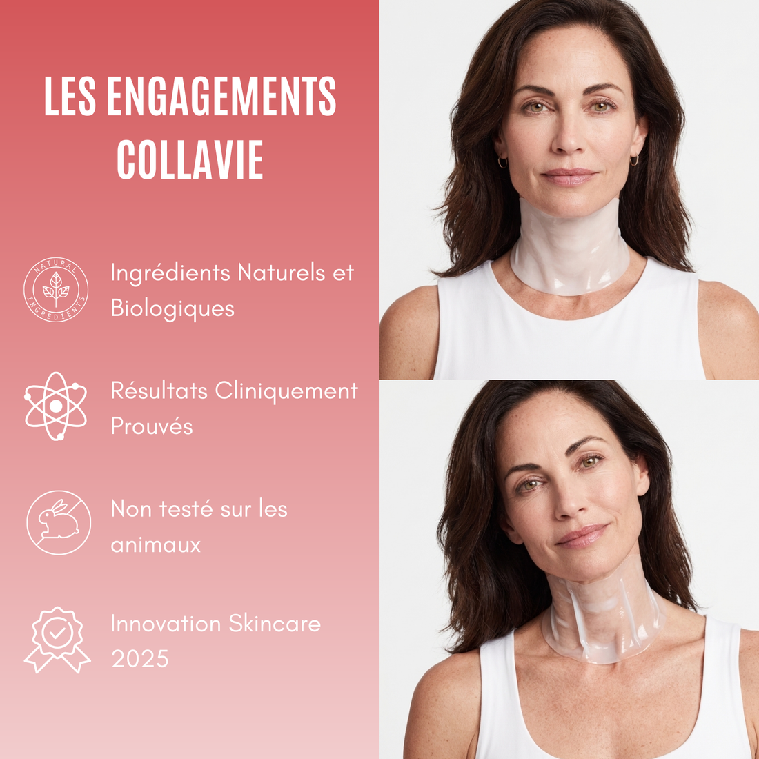 Soin CollaVie ciblé pour la peau du cou