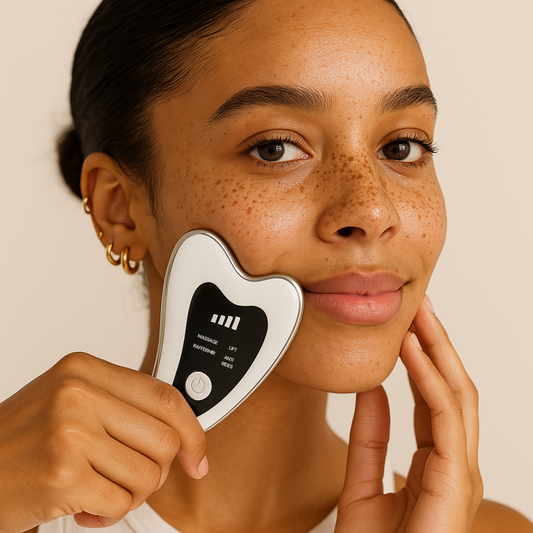 Yoga du visage exercices anti-rides Gua Sha CollaVie