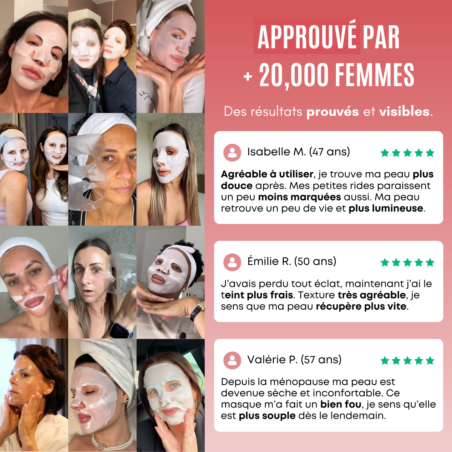 Masque Bio-Collagène Éclat et Fermeté