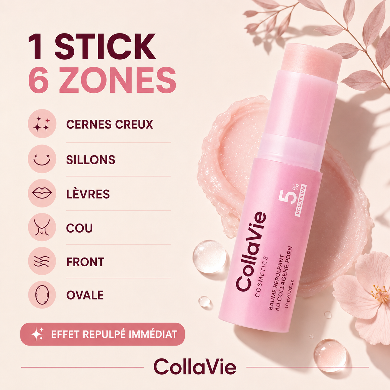 Stick Repulpant Bio-Collagène PDRN